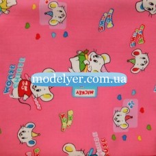 Ткань Штапель принт